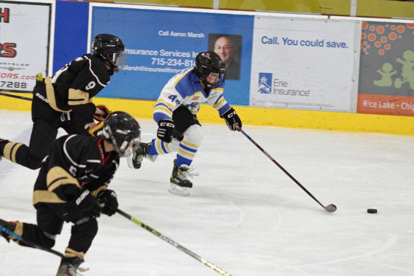 Rice Lake youth hockey 12-17-22